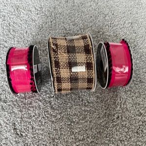 NEW Set of 3 Decorative Ribbons